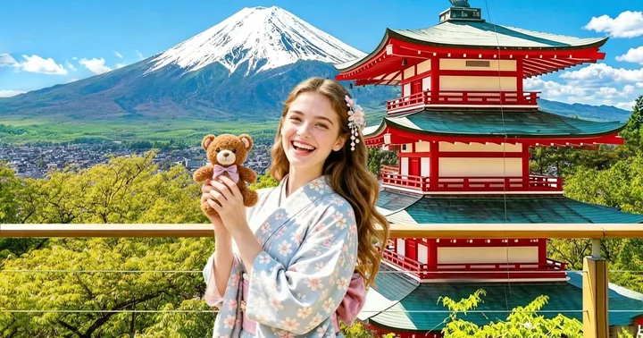 富士山＆箱根ツアー：新倉山浅間公園、忍野八海、大涌谷